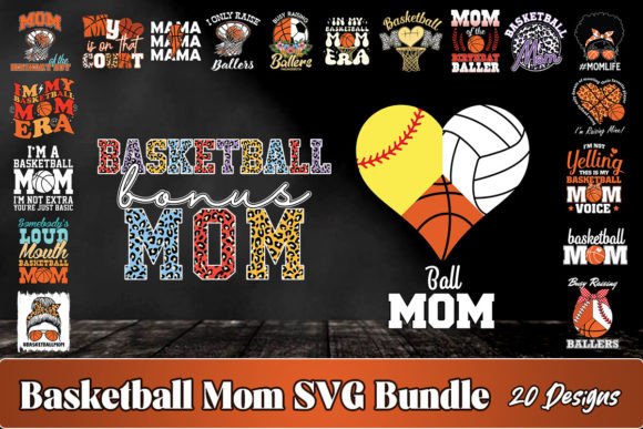 Basketball Mom SVG Bundle