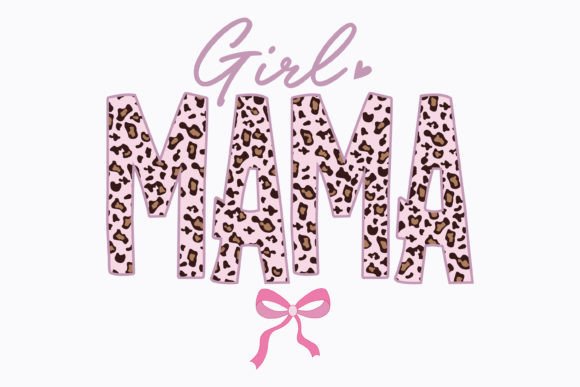 Coquette Girl Mama Mom SVG PNG Pink
