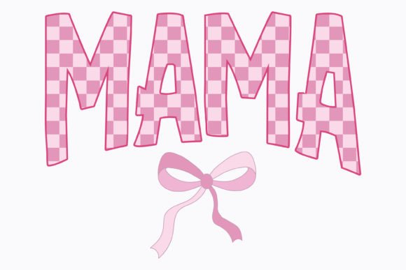 Coquette Mama Girly Mom SVG PNG Pink