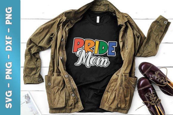 Gay Pride Mom LGBT Mom SVG