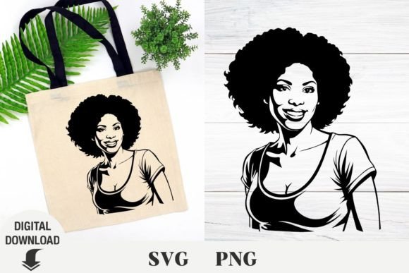 Juneteenth SVG, Afro Girl SVG, Mom SVG