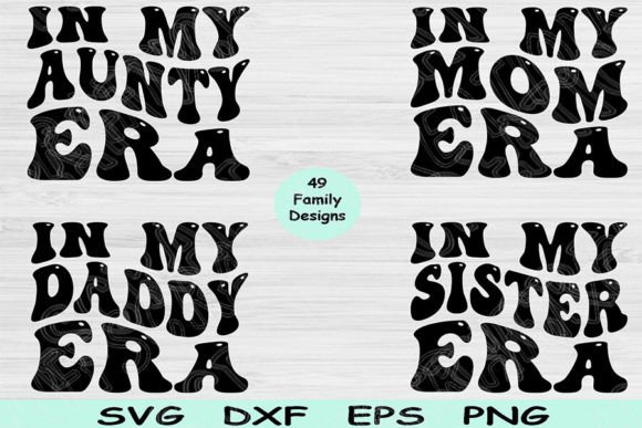 Mom SVG PNG Cut File: In My Era SVG File