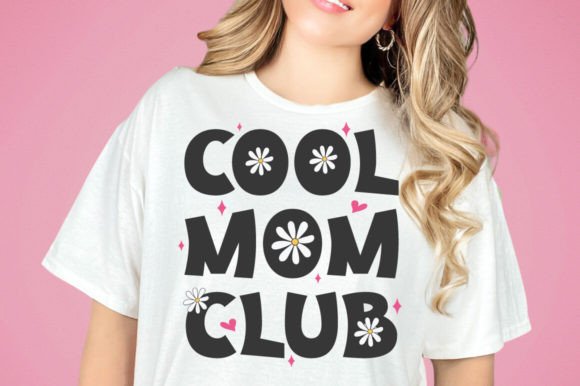 Mothers Day Daisy Flowers Mom SVG PNG
