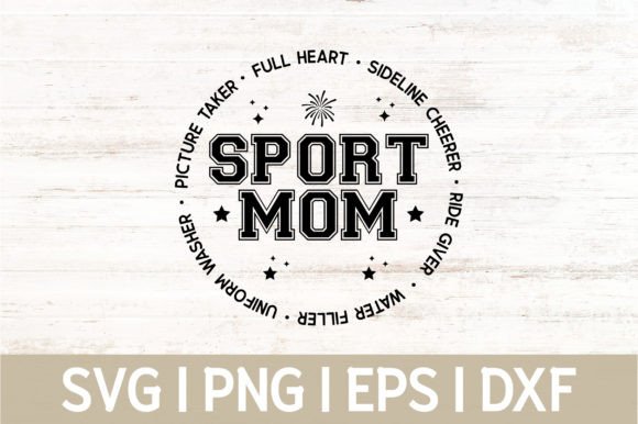 Sport Mom SVG PNG Review