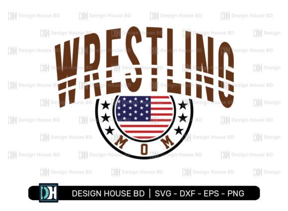 Wrestling Mom SVG EPS DXF PNG